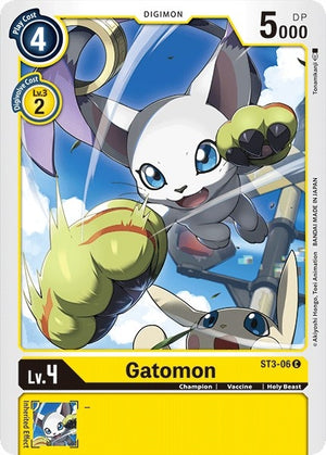 Image for Gatomon (ST-3) (ST3-06 C) - Digimon Card Game