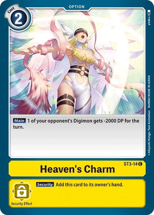 Image for Heaven's Charm (ST-3) (ST3-14 C) - Digimon Card Game