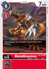 Image for MetalGreymon - BT1-021 (BT01-03A) (BT1-021 U) - Digimon Card Game
