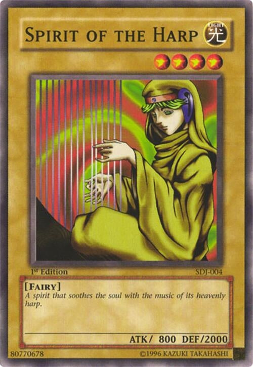 Image for Spirit of the Harp (Starter Deck: Joey) (SDJ-004) - YuGiOh