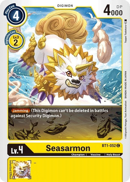 Image for Seasarmon (BT01-03A) (BT1-052 C) - Digimon Card Game