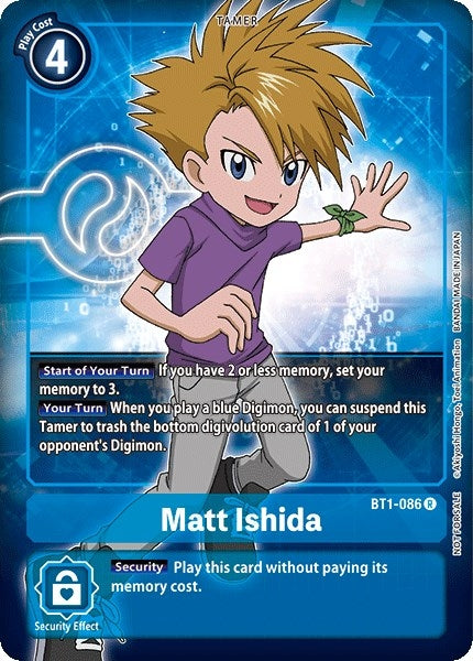 Image for Matt Ishida - BT1-086 (Box Topper) (BT01-03A) (BT1-086 R) - Digimon Card Game