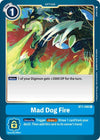 Image for Mad Dog Fire (BT01-03A) (BT1-096 R) - Digimon Card Game