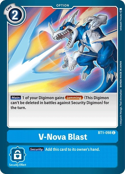 Image for V-Nova Blast (BT01-03A) (BT1-098 C) - Digimon Card Game