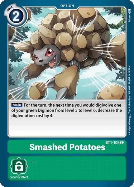 Image for Smashed Potatoes (BT01-03A) (BT1-109 C) - Digimon Card Game