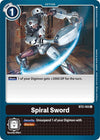 Image for Spiral Sword (BT01-03A) (BT2-103 C) - Digimon Card Game