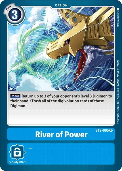 Image for River of Power (BT01-03A) (BT2-095 U) - Digimon Card Game