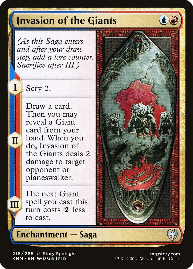 Image for Invasion of the Giants (Kaldheim) (215) - Magic: The Gathering