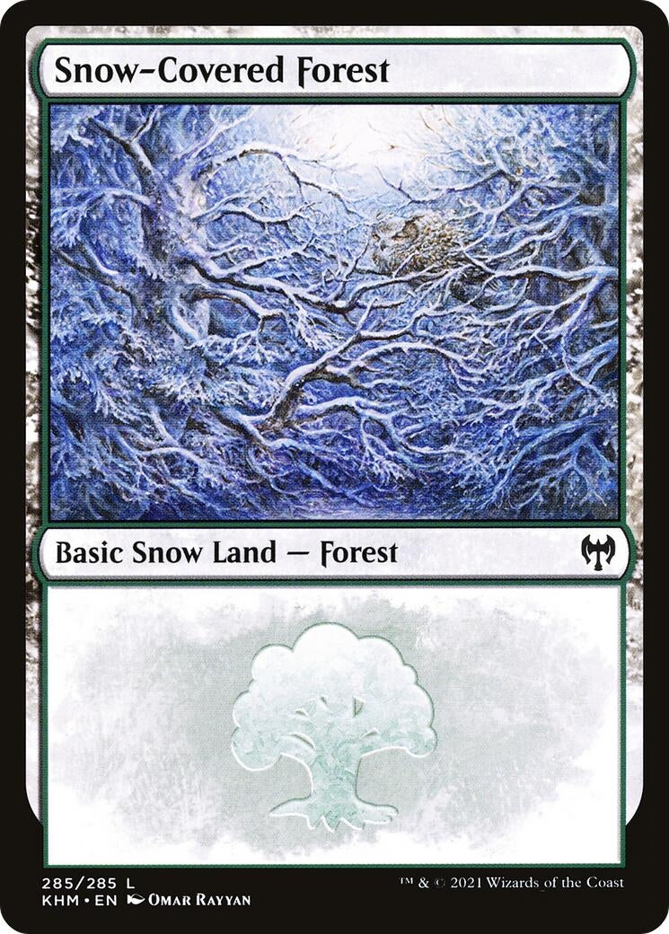 Image for Snow-Covered Forest (285) (Kaldheim) (285) - Magic: The Gathering