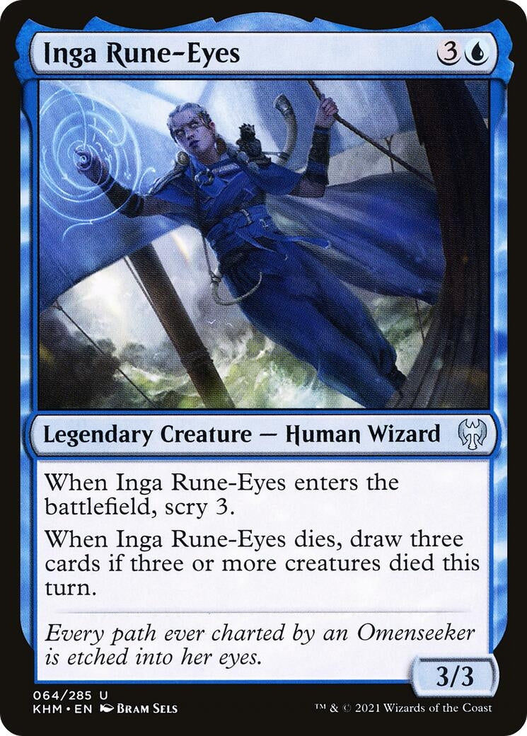 Image for Inga Rune-Eyes (Kaldheim) (64) - Magic: The Gathering