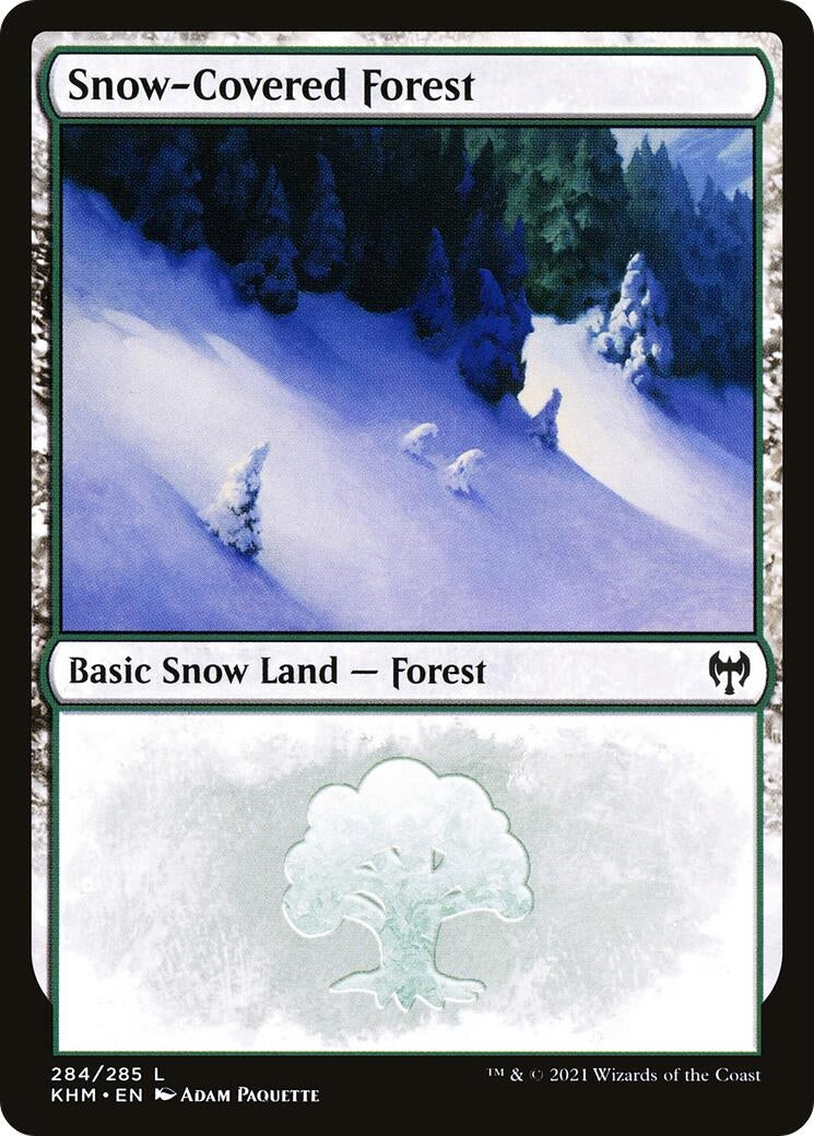 Image for Snow-Covered Forest (284) (Kaldheim) (284) - Magic: The Gathering