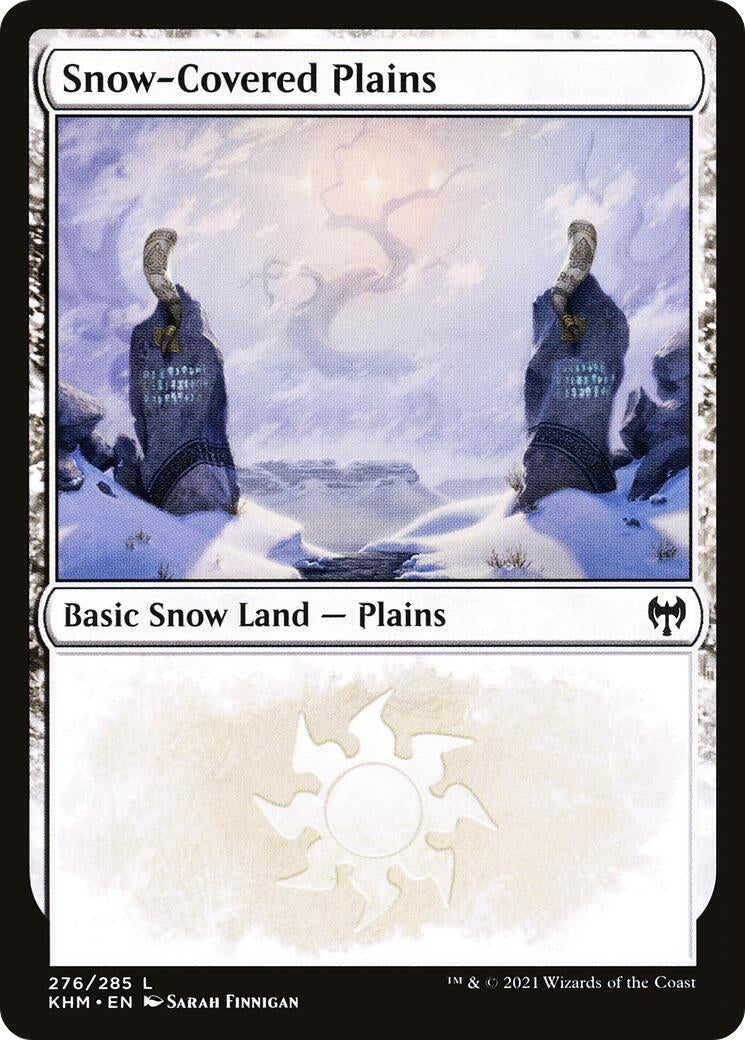 Image for Snow-Covered Plains (276) (Kaldheim) (276) - Magic: The Gathering