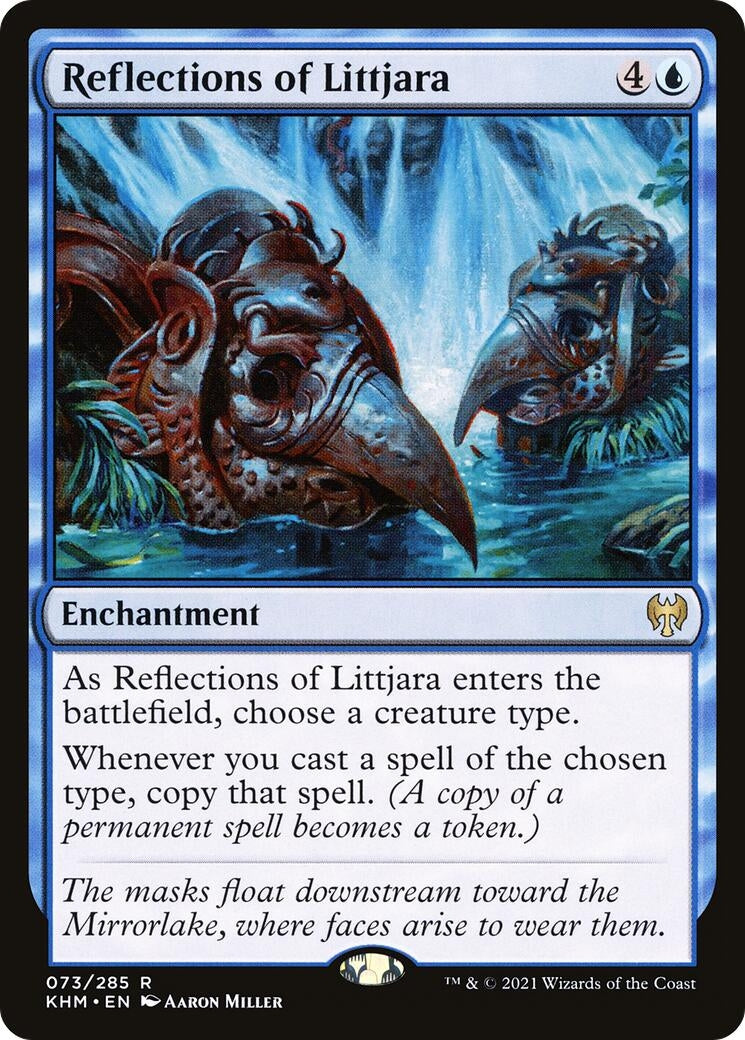 Image for Reflections of Littjara (Kaldheim) (73) - Magic: The Gathering