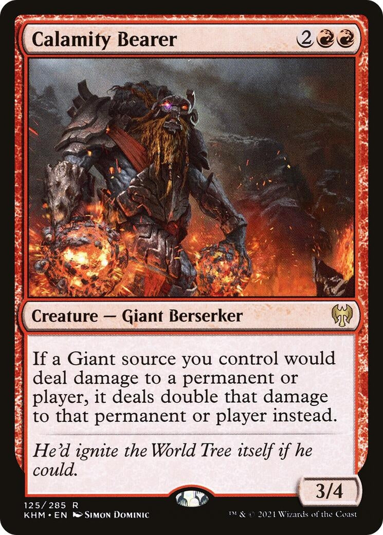 Image for Calamity Bearer (Kaldheim) (125) - Magic: The Gathering