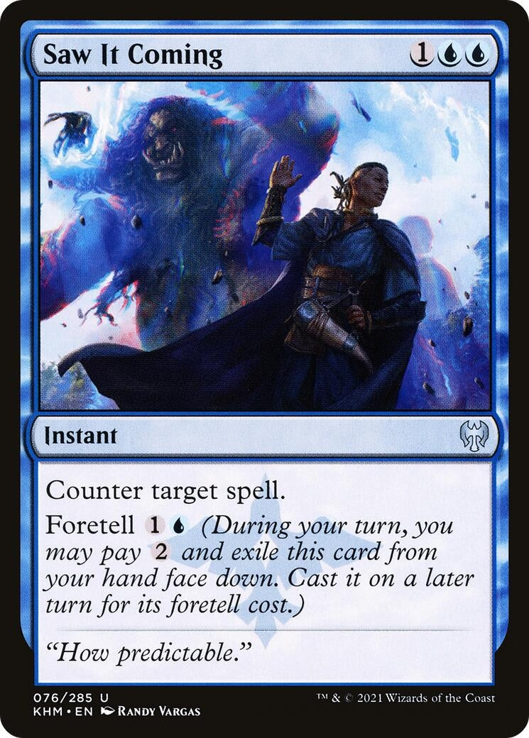 Image for Saw It Coming (Kaldheim) (76) - Magic: The Gathering