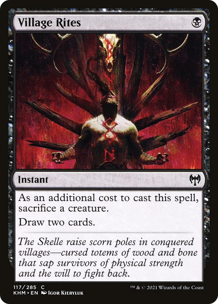 Image for Village Rites (Kaldheim) (117) - Magic: The Gathering