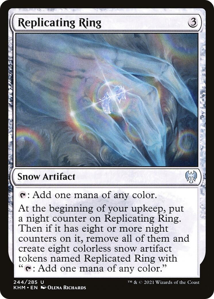 Image for Replicating Ring (Kaldheim) (244) - Magic: The Gathering