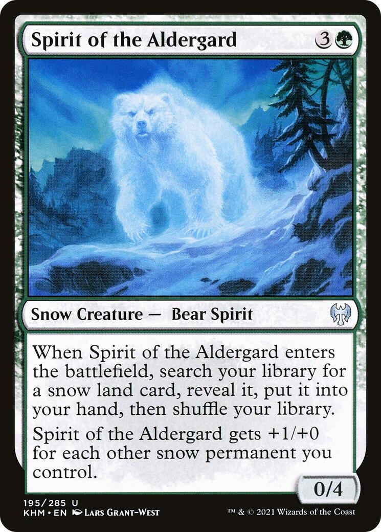 Image for Spirit of the Aldergard (Kaldheim) (195) - Magic: The Gathering