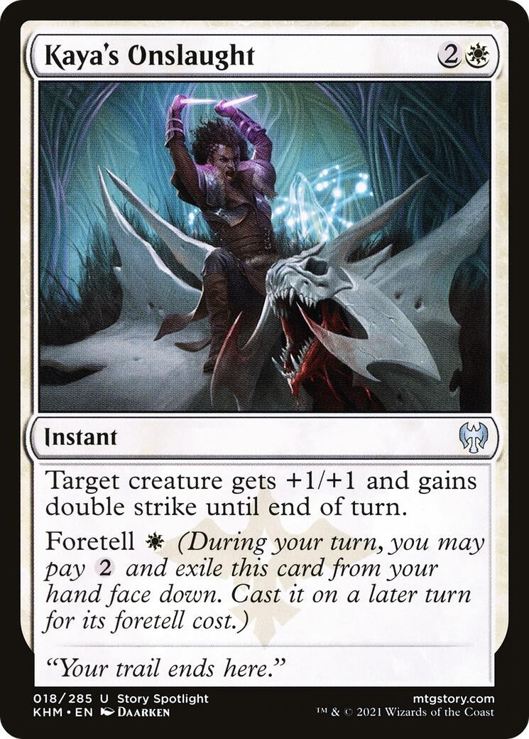 Image for Kaya's Onslaught (Kaldheim) (18) - Magic: The Gathering