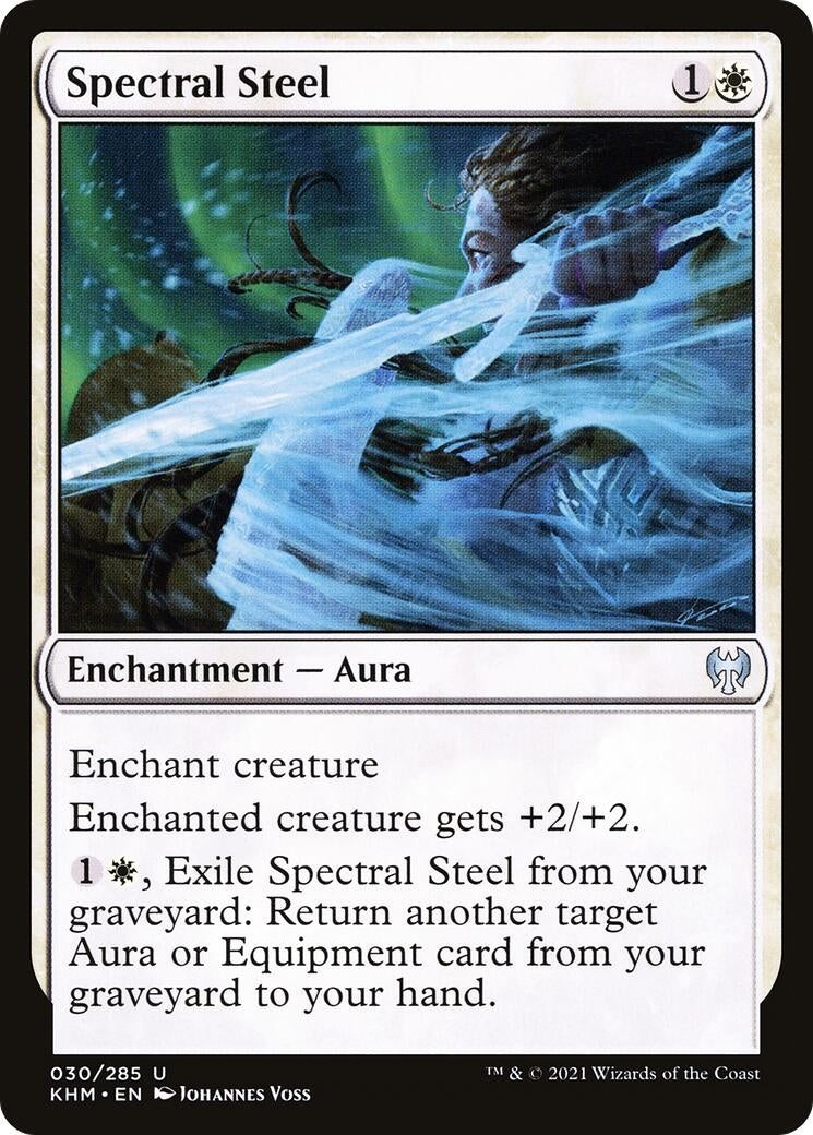 Image for Spectral Steel (Kaldheim) (30) - Magic: The Gathering
