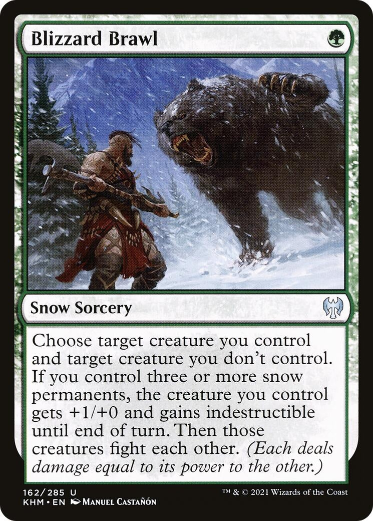 Image for Blizzard Brawl (Kaldheim) (162) - Magic: The Gathering