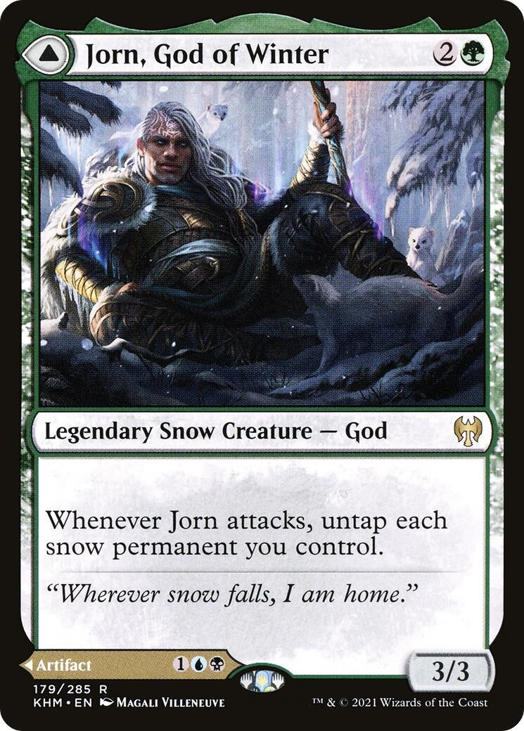 Image for Jorn, God of Winter (Kaldheim) (179) - Magic: The Gathering