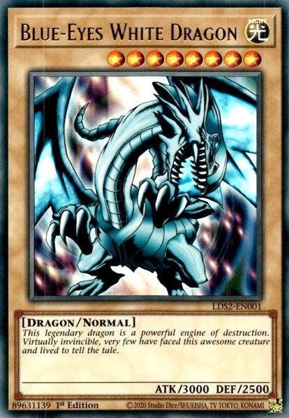 Image for Blue-Eyes White Dragon (Legendary Duelists: Season 2) (LDS2-EN001) - YuGiOh