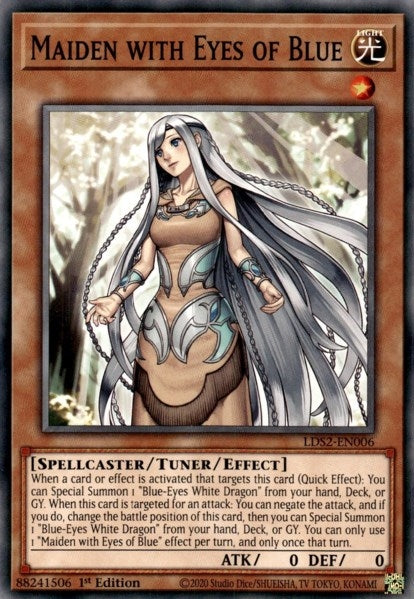 Image for Maiden with Eyes of Blue (Legendary Duelists: Season 2) (LDS2-EN006) - YuGiOh