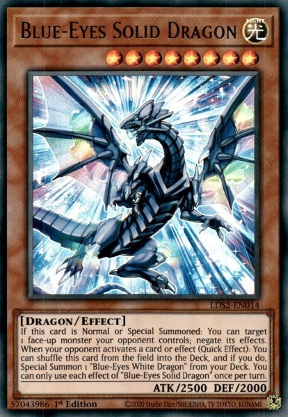 Image for Blue-Eyes Solid Dragon (Legendary Duelists: Season 2) (LDS2-EN014) - YuGiOh