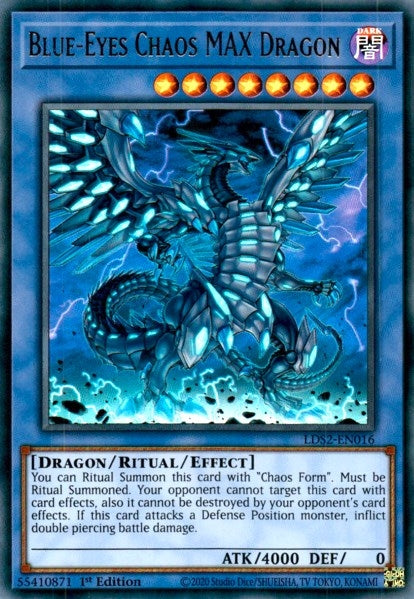 Image for Blue-Eyes Chaos MAX Dragon (Legendary Duelists: Season 2) (LDS2-EN016) - YuGiOh