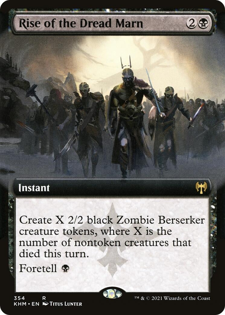 Image for Rise of the Dread Marn (Extended Art) (Kaldheim) (354) - Magic: The Gathering