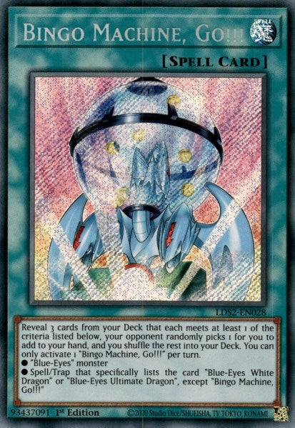 Image for Bingo Machine, Go!!! (Legendary Duelists: Season 2) (LDS2-EN028) - YuGiOh
