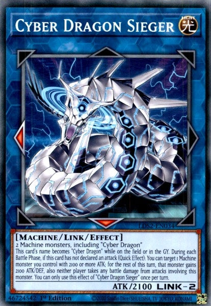 Image for Cyber Dragon Sieger (Legendary Duelists: Season 2) (LDS2-EN034) - YuGiOh