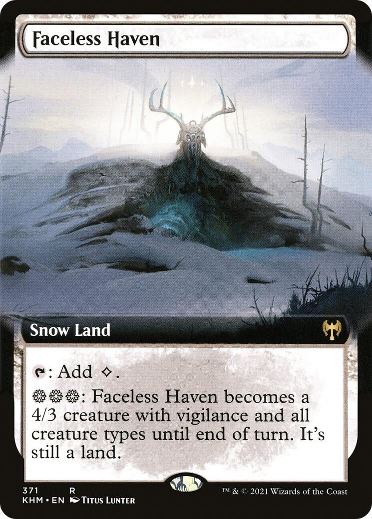 Image for Faceless Haven (Extended Art) (Kaldheim) (371) - Magic: The Gathering