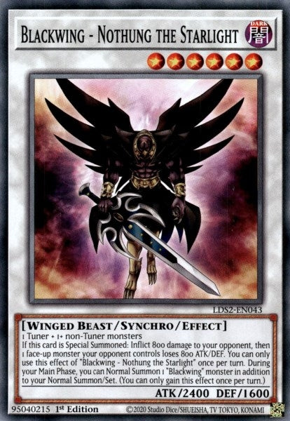 Image for Blackwing - Nothung the Starlight (Legendary Duelists: Season 2) (LDS2-EN043) - YuGiOh