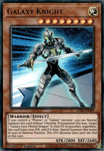 Image for Galaxy Knight (Legendary Duelists: Season 2) (LDS2-EN049) - YuGiOh