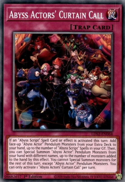Image for Abyss Actors' Curtain Call (Legendary Duelists: Season 2) (LDS2-EN064) - YuGiOh