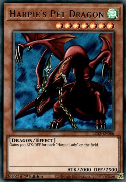 Image for Harpie's Pet Dragon (Legendary Duelists: Season 2) (LDS2-EN066) - YuGiOh