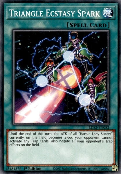Image for Triangle Ecstasy Spark (Legendary Duelists: Season 2) (LDS2-EN082) - YuGiOh