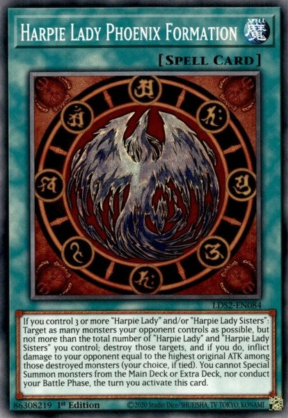 Image for Harpie Lady Phoenix Formation (Legendary Duelists: Season 2) (LDS2-EN084) - YuGiOh