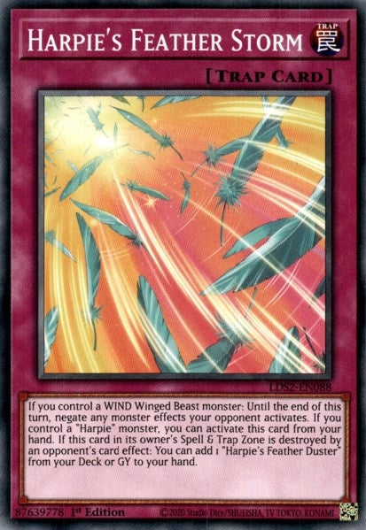 Image for Harpie's Feather Storm (Legendary Duelists: Season 2) (LDS2-EN088) - YuGiOh