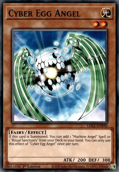 Image for Cyber Egg Angel (Legendary Duelists: Season 2) (LDS2-EN090) - YuGiOh