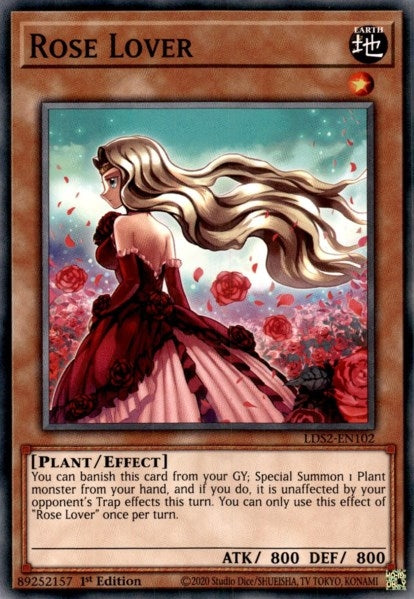 Image for Rose Lover (Legendary Duelists: Season 2) (LDS2-EN102) - YuGiOh