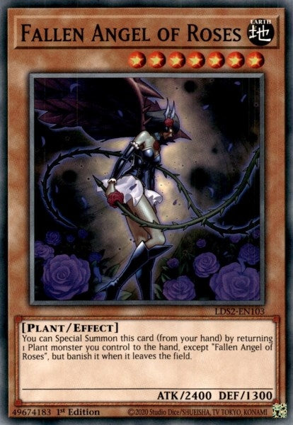 Image for Fallen Angel of Roses (Legendary Duelists: Season 2) (LDS2-EN103) - YuGiOh