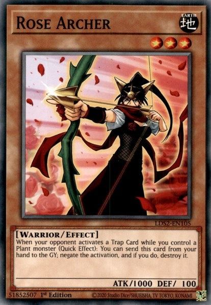 Image for Rose Archer (Legendary Duelists: Season 2) (LDS2-EN105) - YuGiOh