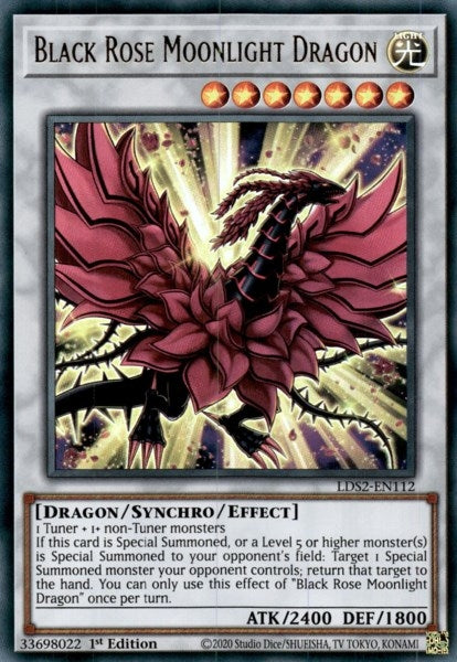 Image for Black Rose Moonlight Dragon (Legendary Duelists: Season 2) (LDS2-EN112) - YuGiOh