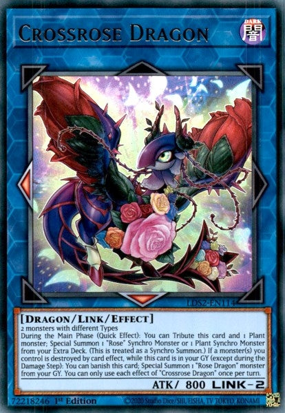 Image for Crossrose Dragon (Legendary Duelists: Season 2) (LDS2-EN114) - YuGiOh