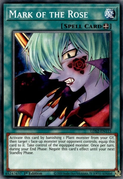 Image for Mark of the Rose (Legendary Duelists: Season 2) (LDS2-EN115) - YuGiOh