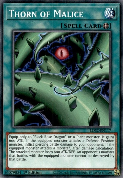 Image for Thorn of Malice (Legendary Duelists: Season 2) (LDS2-EN117) - YuGiOh