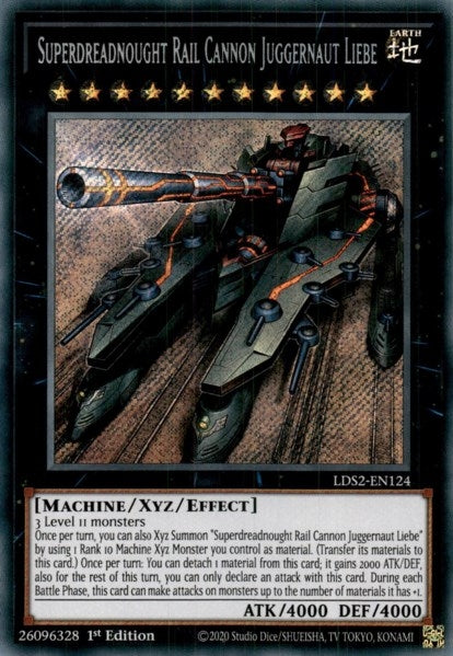 Image for Superdreadnought Rail Cannon Juggernaut Liebe (Legendary Duelists: Season 2) (LDS2-EN124) - YuGiOh